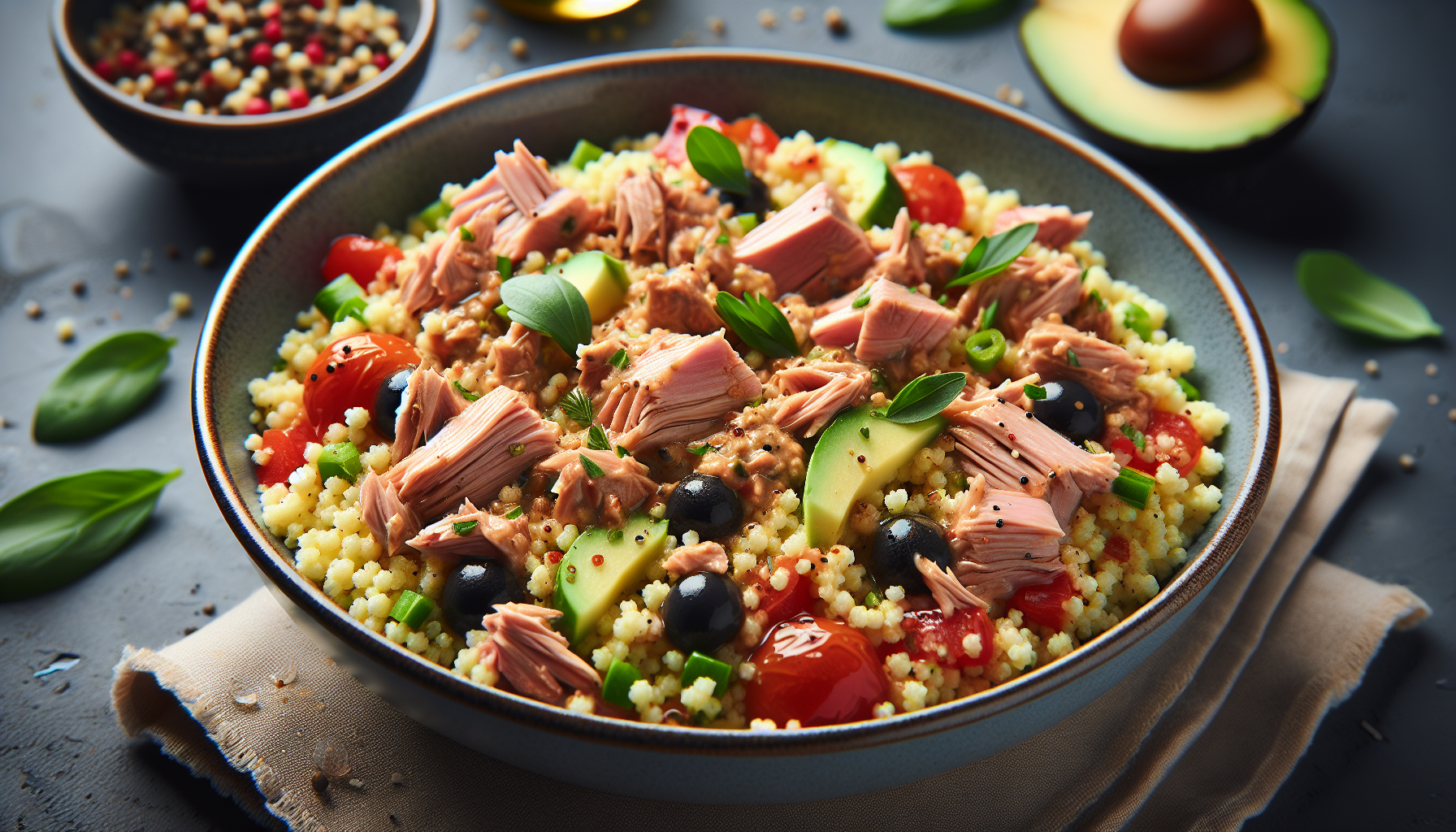 couscous con tonno